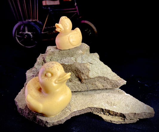 Duck (small) goats milk soap by Hillside Honey Soaps